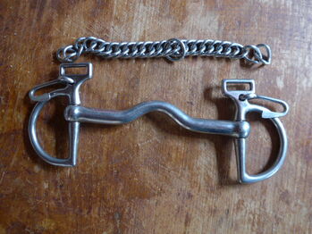 Springkandare-Kimblewick mit Kette, 14,5 cm, Ute Meyer, Gebisse, Winkelhaid