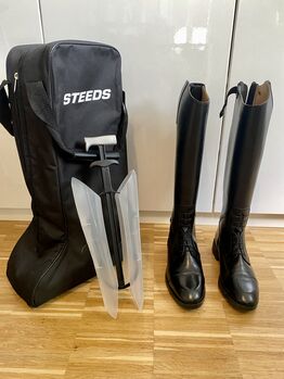 STEEDS Favourite II X-Weit Reitstiefel inkl. Stiefelspanner und Stiefeltasche, Gerda, Riding Boots, München
