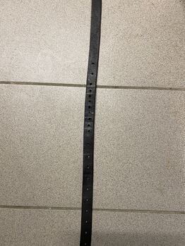 Steigbügelriemen Leder schwarz 150 cm