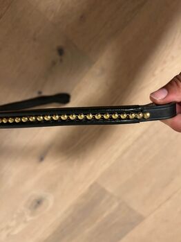 Stirnriemen mit Goldperlen