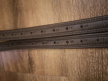 Steigbügelriemen, Breite 2,5 cm, Größe 140 cm, schwarz, Isabella K. , Saddle Accessories, Mittweida 