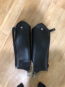 Leder Stiefelschäfte/Chaps 45/38, Leonie Ertl, Half Chaps, Amberg