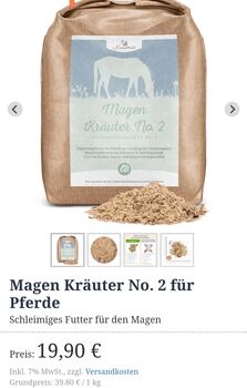 Magenkräuter, Krauterie  Sack 0,5 kg , Nadine , Horse Feed & Supplements, Rommerskirchen