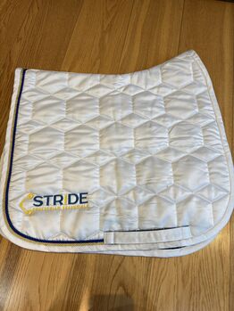 Stride Equestrian Saddle Pad – White – Used, Stride Equestrian, Stepan, Dressage Pads