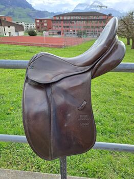 Stübben Dressursattel mit Biomex, Stübben  Genesis de luxe , Franziska Föhn , Dressage Saddle, Schwyz