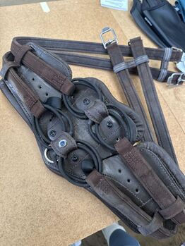 Stübben Equisoft Sattelgurt 145cm braun mit Lederpolster, Stübben, Gina, Sattelgurte, Lamstedt