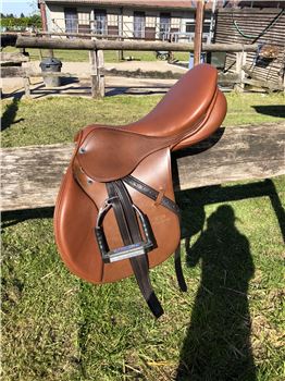 Stübben Phoenix Cognac, Stübben  Phoenix, Malin Krüger, Jumping Saddle, Eschweiler 