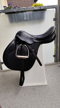 Stübben Springsattel, Stübben  Edelweiss CS deLuxe, F.R, Jumping Saddle, Brandenburg