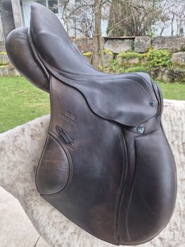 Stübben Vielseitigkeitsspringsattel, 17", Stübben VSS - De Luxe Ausführung, Marlies, All Purpose Saddle, Wettswil
