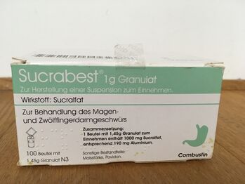 Sucrabest Granulat 1g, 55 Beutel - Neu, Katharina Robertson, Pferdefutter, Prutting