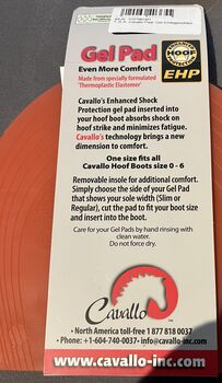 Einlagen Cavallo Hoof Boots Cavallo