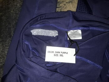 Sommer Reitleggins XXL in lila, ungetragen Fatano Leggins