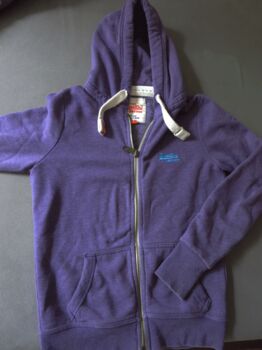 Superdry Sweatjacke mit Hoodie Gr. S/M lila kuschelig warm, Superdry, sunnygirl, Riding Jackets, Coats & Vests, München