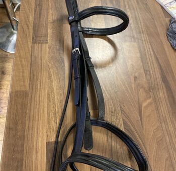 Black collegiate bridle size full Collegiate 