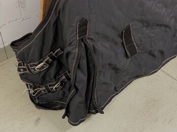 Schwarze Outdoor Decke wasserdicht, 200 g 145 cm, Outdoor , Kat Ri, Horse Blankets, Sheets & Coolers, Griesheim