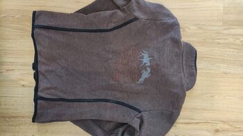 Sweatjacke braun HKM
