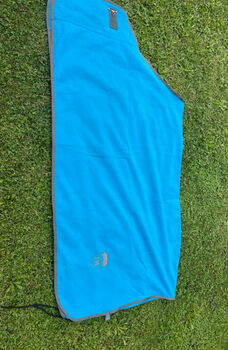 Abschwitzdecke blau/türkis 140cm