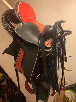 Synthetic western saddle, Sandy , Westernsattel, Middridge