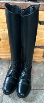 Reitstiefel synthetisch, Gr. 39, neuwertig, HKM, Marcus, Riding Boots, Dierdorf