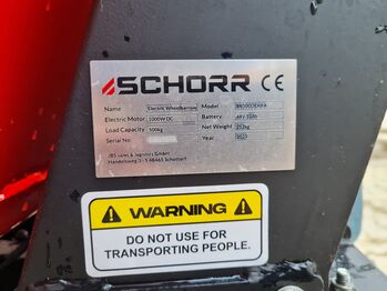 Battery schubkarre, Schoor Electric wheelbarrow , Anja, Stabilne maty, Hassendorf 