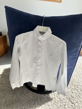 Mädchen Turnierbluse Größe 158 Loesdau  Black Forest