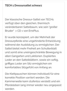 Tech 1 Tochterfirma von  ( Erreplus) Sattel Tech 1