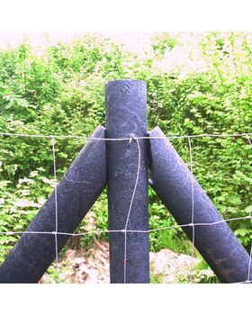 Recyclingpfahl 8x200cm, inkl. Versand, Zaunpfahl, Weidepfosten Koppel-Group Recyclingpfahl 8x200