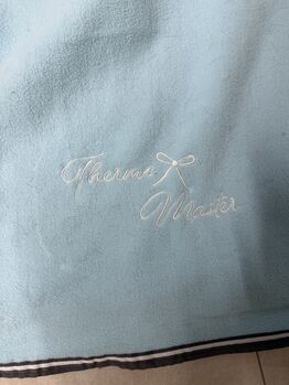 Thermomaster Abschwitzdecke 155 cm Türkis Mint Fleece
