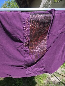Thermomaster Fleece Ausreitdecke 145 Glitzer Lila Thermomaster 145 Ausreitdecke