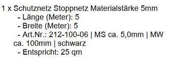 Wieder verfügbar Biete Heunetz / Gerüstschutznetz 5 x 5 meter Maßanfertigung