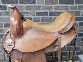 ***TOP*** Deuber und Partner Westernsattel 1300 03 17" Zoll Doublerigging, Line, Western Saddle, Hamburg