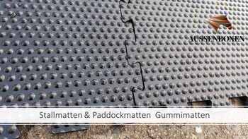 TOP Große Stallmatten - Boxenmatten, Puzzlematten, Paddockmatten, Gummimatten, Pferdematte,, AUSSENBOXEN Stallmatten - Paddockmatten - Gummimatten - Boxenmatten, AUSSENBOXEN, Horse & Stable Mats, Wałcz