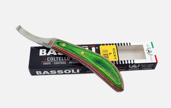 Top Hufmesser mit gerader Klinge RICKY Bassoli Italien Bassoli SAS