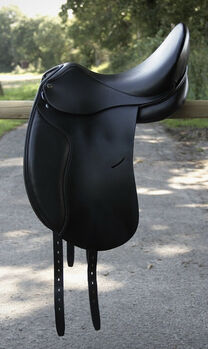 Top Gepflegter BUSSE Dressursattel Basel 17,5 Zoll, Busse Basel, Sandy, Dressage Saddle, Wegberg