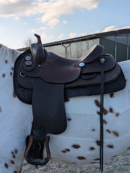 **TOP** Westernsattel Diamond C 16 Zoll Quarterhorsebaum Fork 02 Diamond C 