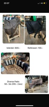 Baumloser Sattel Randols, Pads, Randols, Ann Bachmann, Treeless Saddle, Hüntwangen