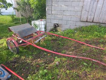 Trainingssulky Eigenbau Zweisitzer