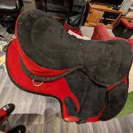 Treeless liberty trekking saddle with cover, Rucksit, Bezdrzewne siodło, Thatcham