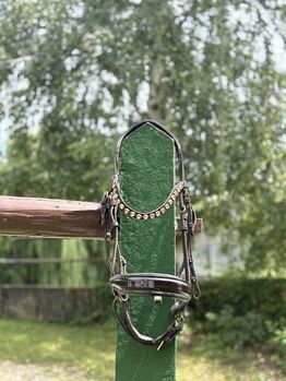 Trense Horsecode braun mit Lack, COB/ Vollblut, Stirnriemen Rosa, Horsecode, Lara , Trensen, Zolling