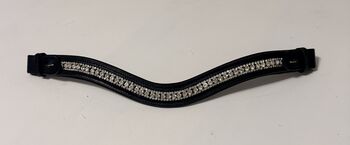 "Tricrystal" Leather Front Panel (Quick-Hook System) Trotando Juntos Tricrystal 