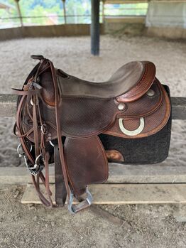 Triple w Platinum saddle, Triple W Platinum  Butterfly reiner , Barbora , Westernsattel, Banska bystrica