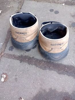 Turfking Gr.7, 1 Paar Hufschuhe, gebraucht, als Ersatz, Probe etc, Turfking, S. Voigt, Hufschuhe & Krankenschuhe, Schönfließ