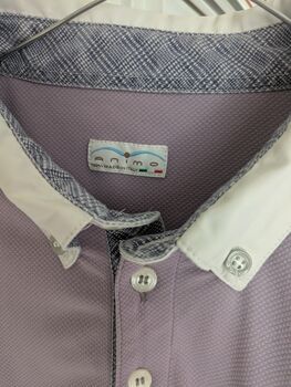 Turnier -Shirt Herren Größe 48 Fliederfarben Animo 