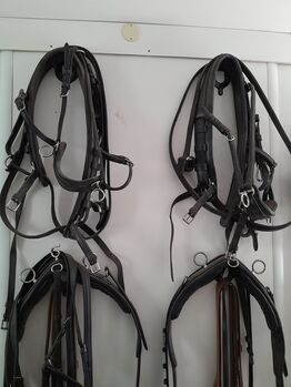 Zweispänner-Geschirr, Fam. Eiter, Horse Harness, Jerzens