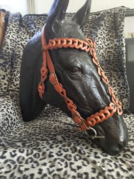Einzigartige handgefertigte Ledertrense - echtes Unikat, Happyhorse Barock / Show , Birgit, Bridles & Headstalls, Leipzig