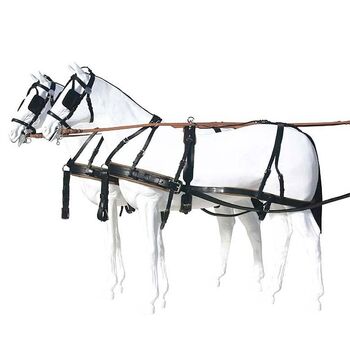 Two horse carriage harness  XFull Neu, Pfiff, Iryna, Pozostałe, Järve
