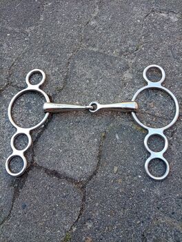 Pessoa Gebiß einfach gebrochen massiv 4 Ring Pessoa Gebiß