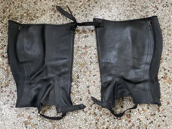 USG Jodpur-mini Chaps Synthetik-Leder schwarz Gr XL, USG, Kerstin, Half Chaps, Berlin