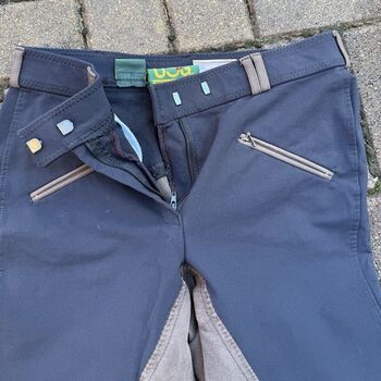 USG Reithose Gr. 40 Damen schwarz/braun USG