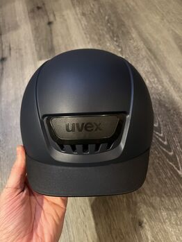 Uvex Elexxion Reithelm Matt Blue Größe S 55-56 neuwertig Uvex  Elexxion